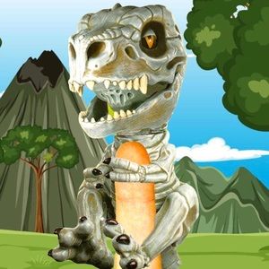 Fingerlings Untamed Ferocious Bonehead TRex Doom Interactive Pet Dinosaur Toy